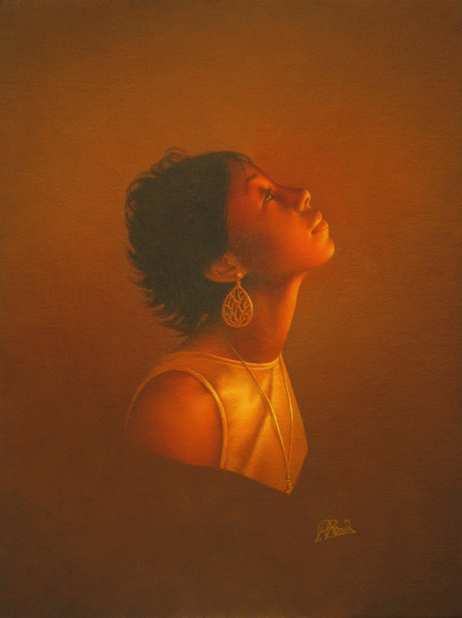 Starry oil on canvas 12x16